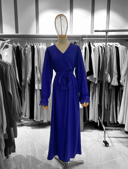 Abaya Noor ~ blauw