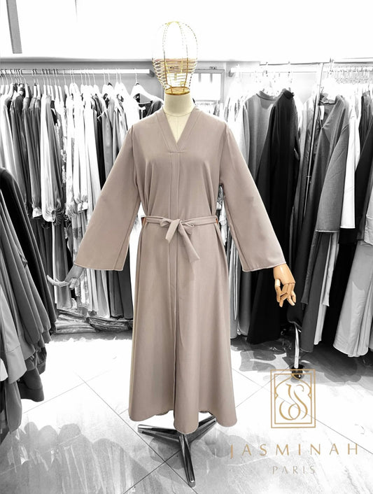 Zaineb dress ~ licht taupe